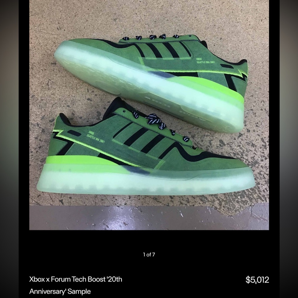 Sample Shoe Adidas Xbox 20th Anniversary Forums